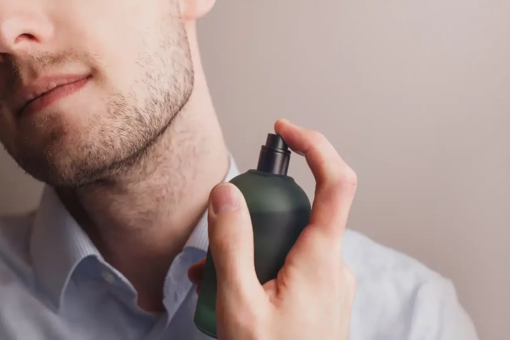 how to apply cologne
